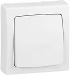 Interrupteur va-et-vient Appareillage saillie complet - blanc